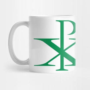 Chrismon (green) Mug